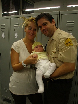 1&ordf; Visita a papa en su puesto de trabajo
