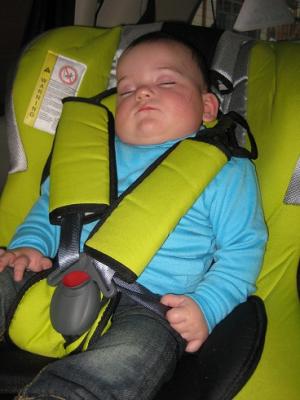 Durmiendo en el coche